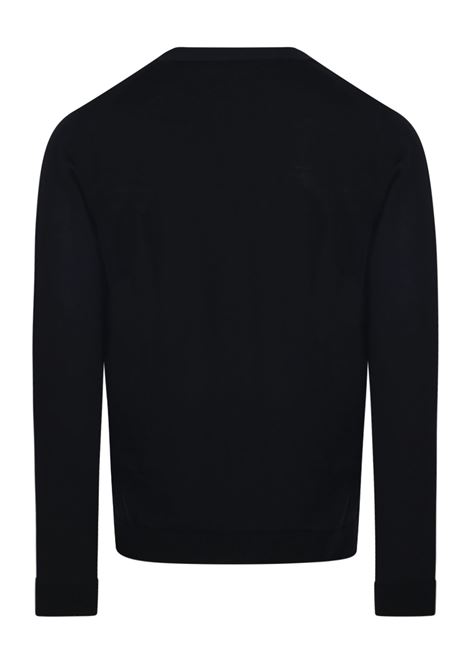 knitted cardigan man black ROBERTO COLLINA | 253M01010M0109